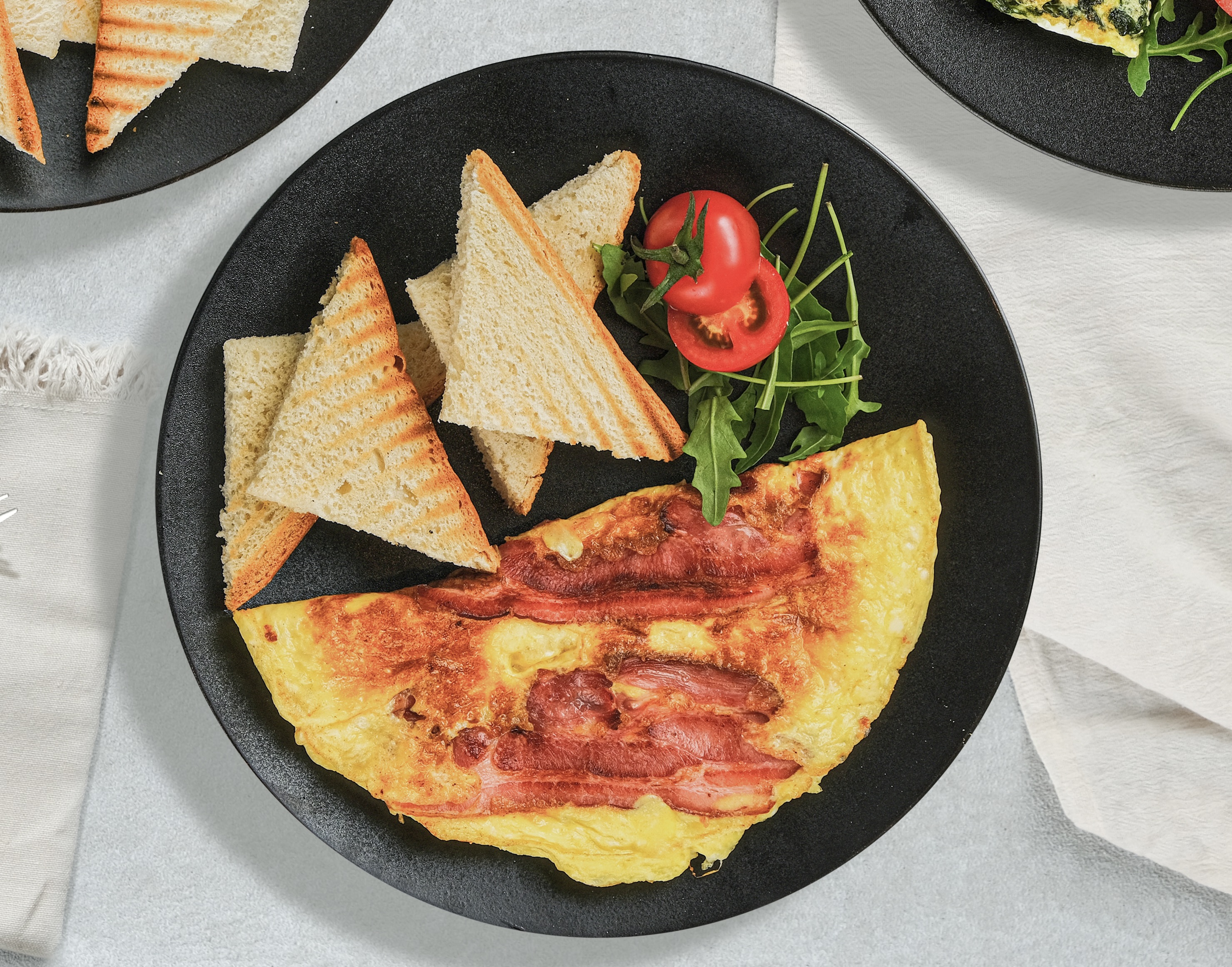 Omelette with Bacon